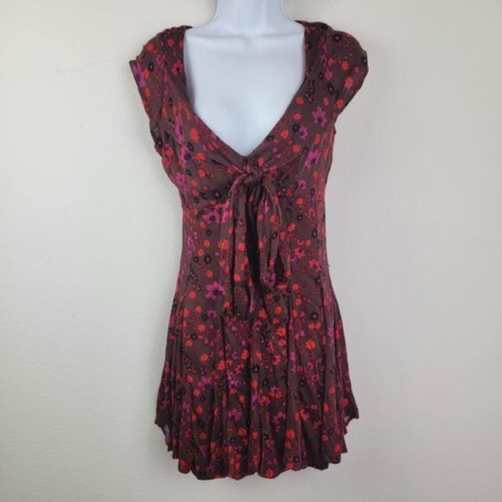 Free People dresses Plum Combo Dress